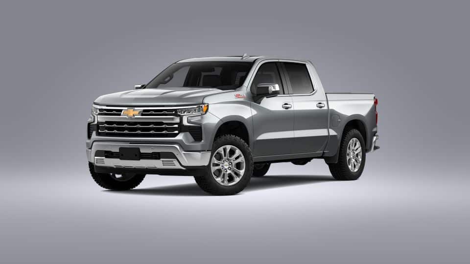 Sterling Gray Metallic New 2025 Chevrolet Silverado 1500 LTZ Crew Cab