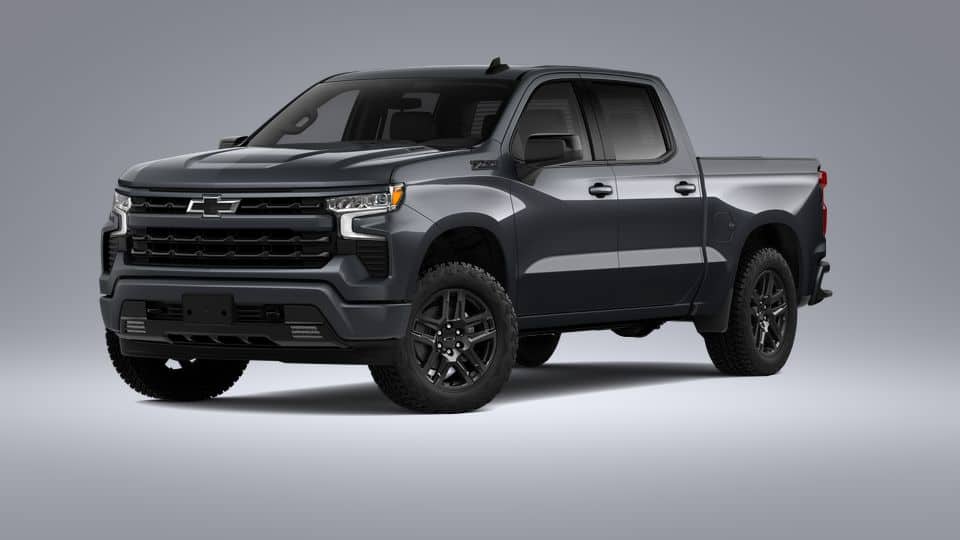 New 2025 Chevrolet Silverado 1500 RST Crew Cab Dark Ash Metallic for