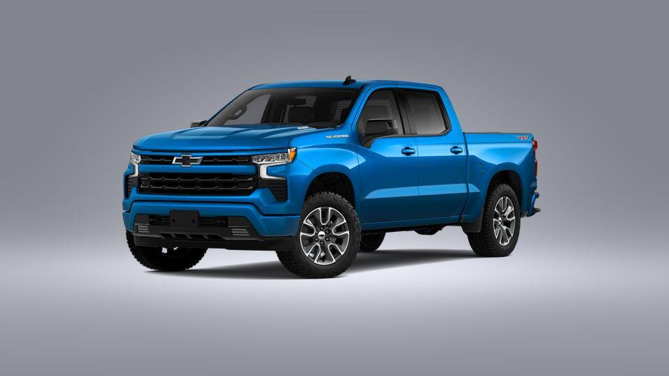 New 2023 Chevrolet Silverado 1500 RST Crew Cab Glacier Blue Metallic