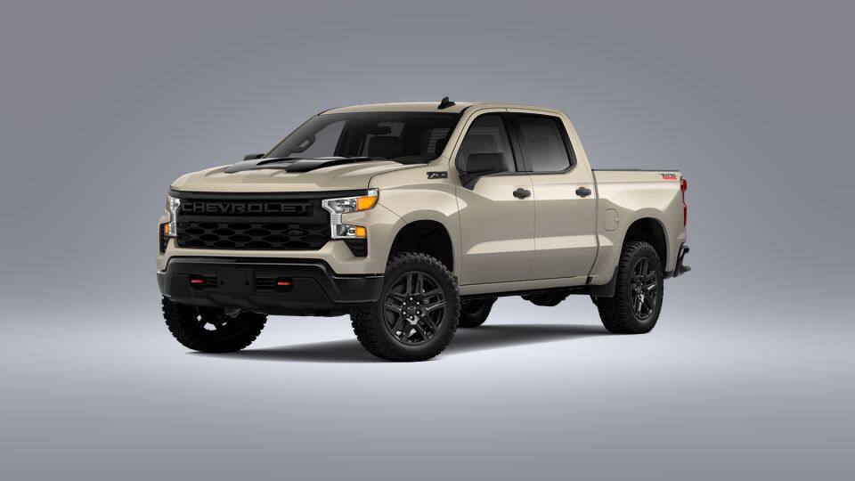 New 2025 Chevrolet Silverado 1500 Custom Trail Boss Crew Cab
