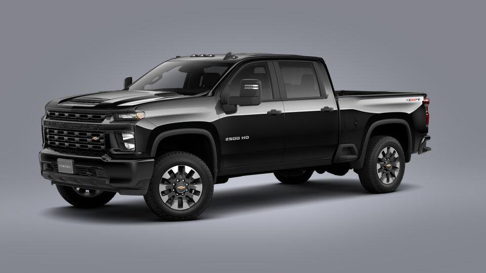 Black New 2025 Chevrolet Silverado 2500 HD Custom Crew Cab for Sale in
