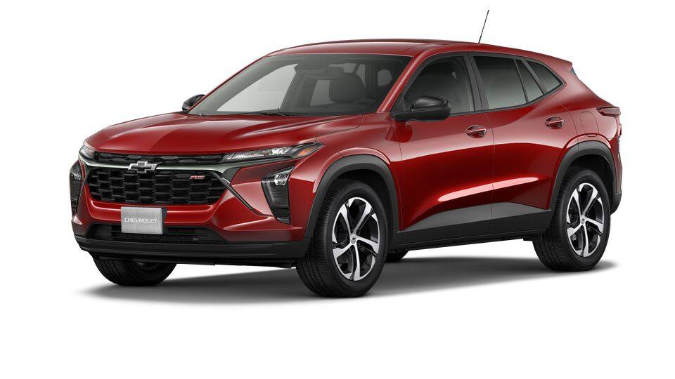 Crimson Metallic Trax 2025 Mercedes