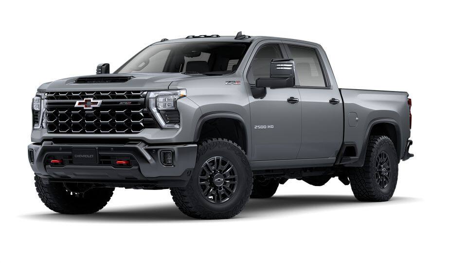 New 2025 Chevrolet Silverado 2500 HD ZR2 Crew Cab Slate Gray Metallic