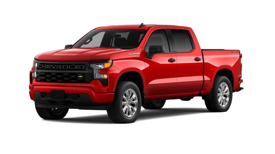 New 2026 Chevrolet Silverado 1500 Custom Four Wheel Drive Crew Cab