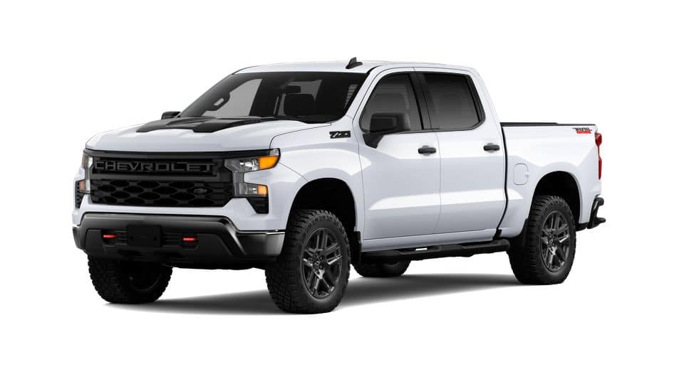 New 2026 Chevrolet Silverado 1500 Custom Trail Boss 4WD Crew Cab