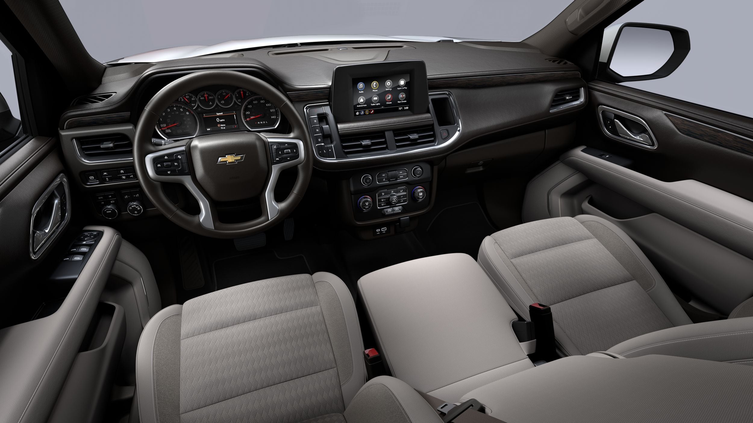 2025 Chevy Tahoe and Suburban Get Snazzier Interiors, Mightier Diesels